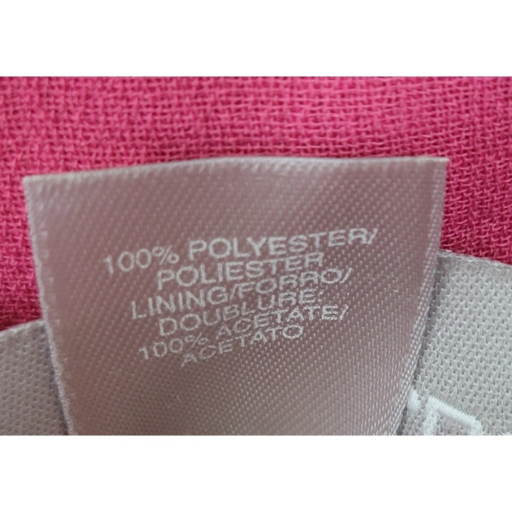 Liz Claiborne Collection Pink Skirt Suit Set Short Sleeve Faux Wrap Skirt 16 - Picture 3 of 14